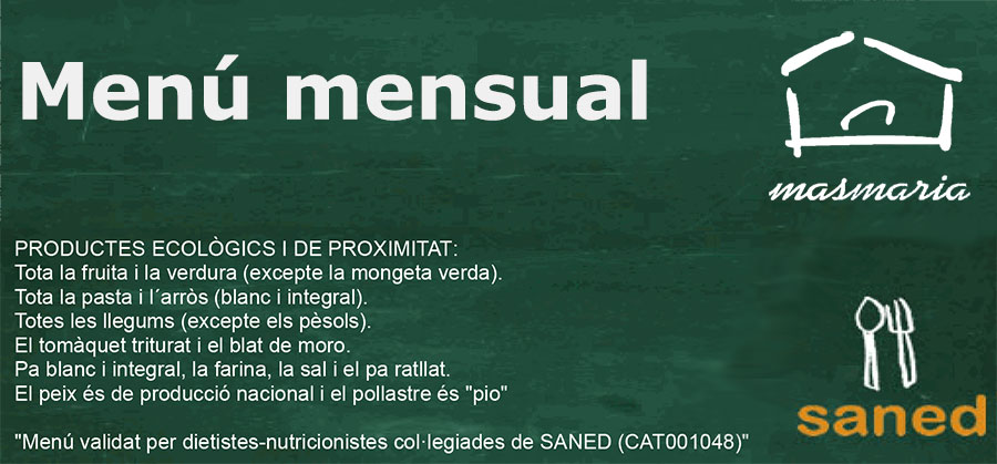 Menú Febrer 2019