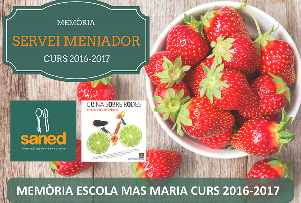 Memòria Servei Menjador 2016-2017