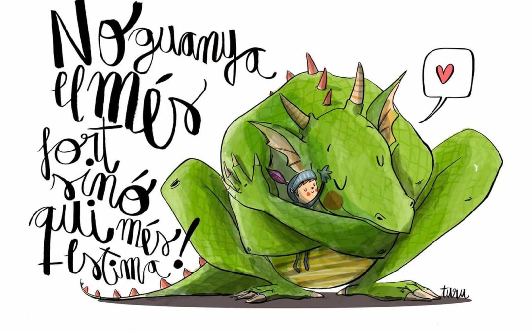 Sant Jordi al migdia.